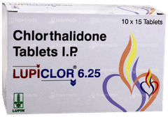 Lupiclor 6.25 Tablet 15 Lupiclor 6.25 Tablet 15